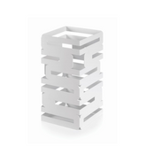 Skycap® 8" White Matte Multi-Level Riser, 1 EA